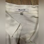 Madewell crop button up long sleeve Photo 2