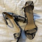 Francesca's Snake Skin Heels Photo 1