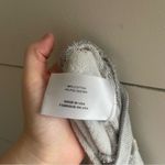 Pam & Gela Women’s Small Grey Distressed Sweatshirt Photo 4