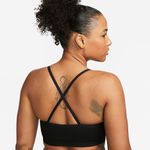 Nike Dri-Fit Black Indy Seamless Ribbed Athletic Sports Bra Sz S NWT Photo 1