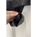 Forever 21 Black Cropped Faux leather jacke - Size S Photo 3