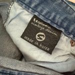 1115 Wheel Jeans Vintage Low Rise Skinny Size S (27x29) Distressed Stretch Blend Blue Photo 7