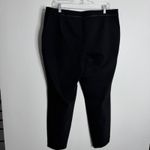 Lafayette 148 Manhattan Dress Pants Black Size 14 Step Hem Workwear Contemporary Photo 2