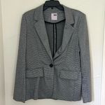 SO Houndstooth single button blazer w/ padded shoulder Photo 0