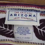 Arizona Jeans Vintage USA Made  Floral Stripe Top XL Photo 1
