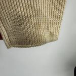 Ralph Lauren Black Label 100% Wool Button Up Cardigan Sweater Crew Neck Cream M Size M Photo 5