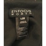 Enfocus Studio Enfocus Women 14W Midi Dress Off Shoulder Floral Dark‎ Romantic Whimsigoth NEW Photo 3