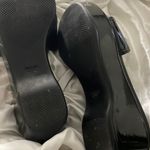 Prada  40 patent leather black platform sandals Photo 1