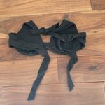 Shapermint Essentials Full Coverage Halter Bikini Top Black Size L Size L Photo 3