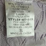 American Threads Top Womens S Purple Ruffle Textured V-Neck Cropped Cottagecore Photo 3