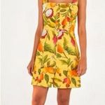 Farm Rio Fruit Lovers Linen Mini Dress XS Photo 0