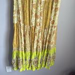 Free People  Hanalei Bay Dress in Yellow Combo Small Photo 10