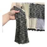 Urban Outfitters  Overlock Patchwork Knit Top Sweater Purple Boho Size Small Photo 3