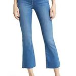 Frame  Womens Le Crop Mini Bootcut Jeans Stretch Lupine Blue Size‎ 26 Photo 1