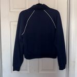 Spanx  AirEssentials Pique Full Zip Track Suit Set Blue Size L Photo 2