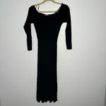 ZARA black sweater dress size XL Photo 8