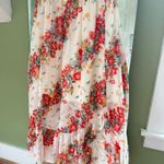 SheIn White Fringe Dress Halter Midi Photo 3