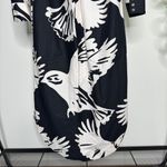 Anthropologie π Maeve The Soren Long-Sleeve Shirt Dress Bird Print size XS NWT Photo 6