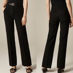 J.Crew  Natalia pant in four-season‎ stretch black Photo 1