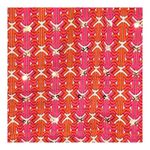 Tory Burch  Top Geometric Print Pink Orange Stephanie Sequin Sparkle Women Size 2 Photo 5