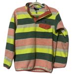 Patagonia  Synchilla Pullover Sweatshirt - Green, Yellow, Coral Salmon Pink sz XS Photo 0