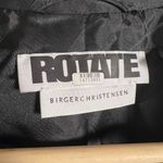 Rotate Birger Christensen Augustina Black Jacquard Sequin Blazer Size 4 Photo 12