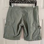 Unionbay Gray Cargo Shorts Juniors Women Size 3 Twill Y2K Drawstrings Vacation Photo 1