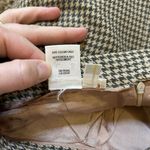 Talbots  Vintage Brown and Cream Houndstooth Pencil Skirt‎ Womens 8 Photo 7