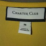 Charter Club NWT  Flowy Boho Lace Up Top Photo 4