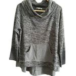 Soft Surroundings | Cowl Neck Waffle Back Pullover Sweatshirt | Size L Photo 0