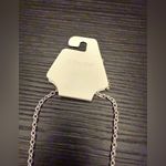 NWT Silver and Blue Bib Necklace Beaded Fringe Statement Necklace Photo 3