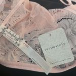 Free People Lace Bralette, Blush Pink, Size XL New w/Tag Photo 8