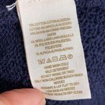 Free People  Navy Blue Desert Rose Tunic Sweater W-489 Size M Photo 5