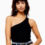 ZARA ‼️ Black One Shoulder Bodysuit‼️ Photo 0