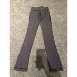 Lululemon  Skinny Will Pant Pockets Heathered Black Grape Size 6 Photo 9