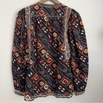 Isabel Marant  Tyron Embroidered Silk Blouse peasant 40 US 8 Photo 2