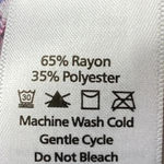 LuLaRoe NWT LULUROE WO SIZE LARGE TUNIC OR SWIM COVER UP WHITE LAVENDER WHITE FRINGE Photo 13