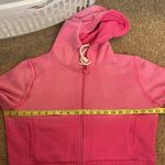 American Eagle  Pink Ombre Zip-Up Hoodie Size Large Photo 6