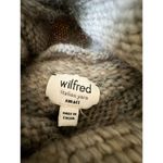 Wilfred Aritzia Alpaca blend Cowl Neck Oversized Ombre Beige Grey Sweater Small Photo 1