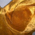 Victoria's Secret Vintage Victoria’s Secret Gold Crushed Velvet Bustier Photo 4