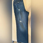 Celebrity Pink Women’s‎  HI Rise medium wash distressed Jeans Size 21/35 NWOT Photo 2