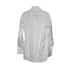 Emma Willis NWT Women's Pleated Front Cotton Dress Shirt in White Size Medium Photo 3