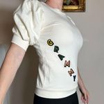 Frame  Grammy Rainbow Letters Shortsleeve Puffy Sleeve Top Size Small Photo 1