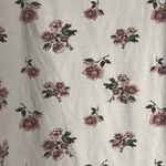 Mauve pink sleeves and floral tight fitting large shirt Photo 1