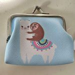 Absolutely Precious Sloth and Llama Coin Purse - Brand New With Tags! Photo 1
