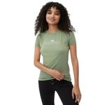 Aeropostale Aero NYC Butterfly Box Graphic Tee size small y2k boxed text Absinthe Green top Photo 1