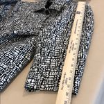 Peter Nygard  Black and White Patterned Blazer women’s Plus 22 Open Front Snap Photo 11