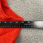 VTG Paul Harris Design 100% Boiled Wool XL Orange Cropped Full Zip Vest Photo 6