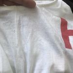 EXPRESS One Eleven Graphic Tank Womens XS White HOLA Beach Summer Photo 6