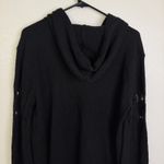 KILLSTAR  Sweater Womens XL Black The Calling Hoodie Knit Destroyed Cthulhu NWOT Photo 6